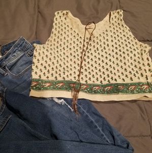 Vintage Crop Top